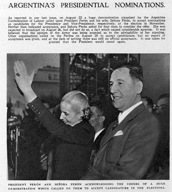 standing for vice president of argentina